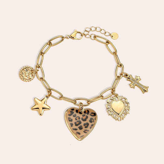 Bedelarmband  - Goud