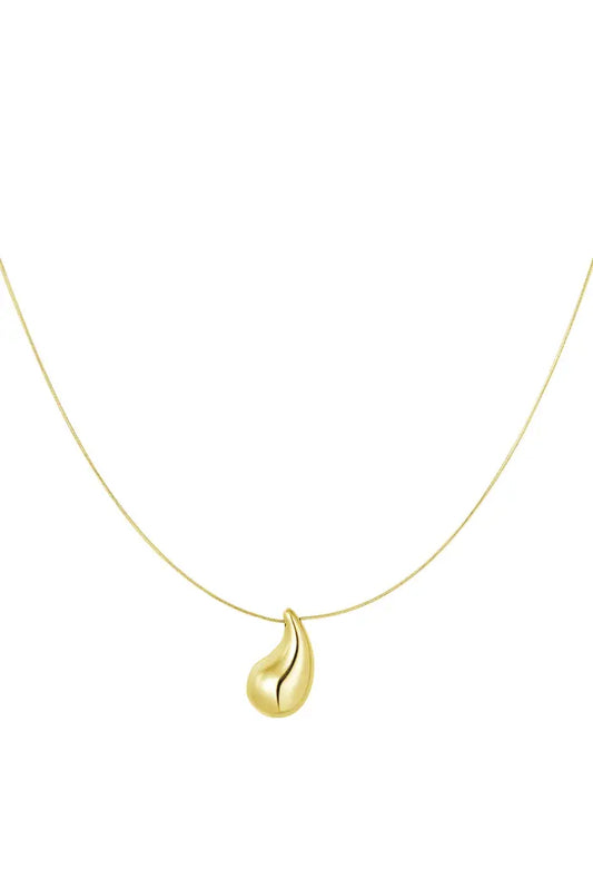 Ketting Druppel - Goud