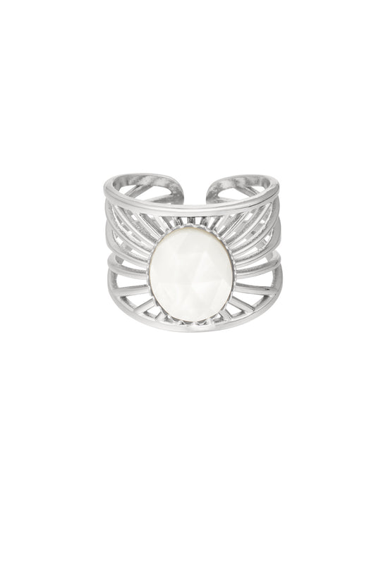 Ring Pearl - Zilver